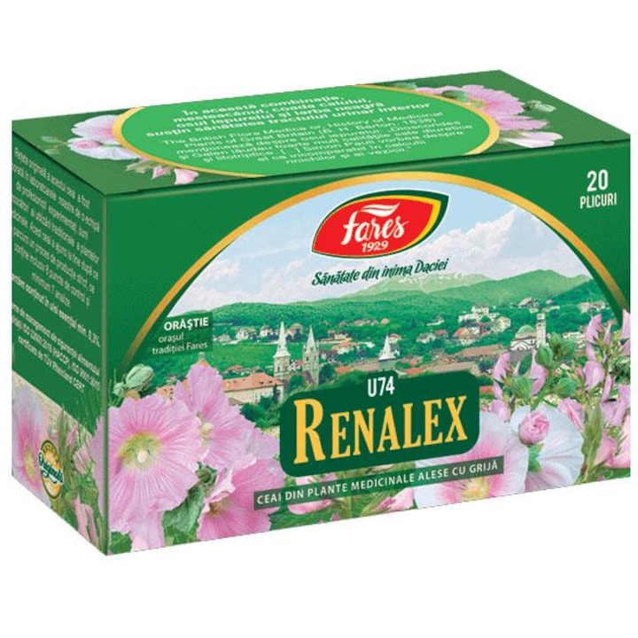 Чай Renalex, 20 пакетчета, Fares