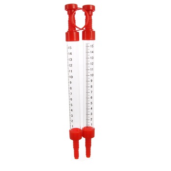 Set 2 fiole pentru nivel furtun, 15 cm Set 2 fiole pentru nivel furtun, 15 cm