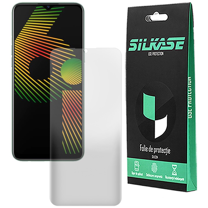 SILKASE матово фолио за Realme 6i, защита на екрана, възобновяем силикон