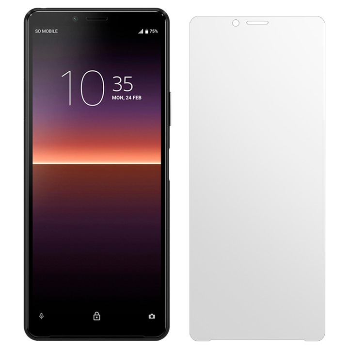 SILKASE матово фолио за Sony Xperia 10 II, защита на екрана, възобновяем силикон