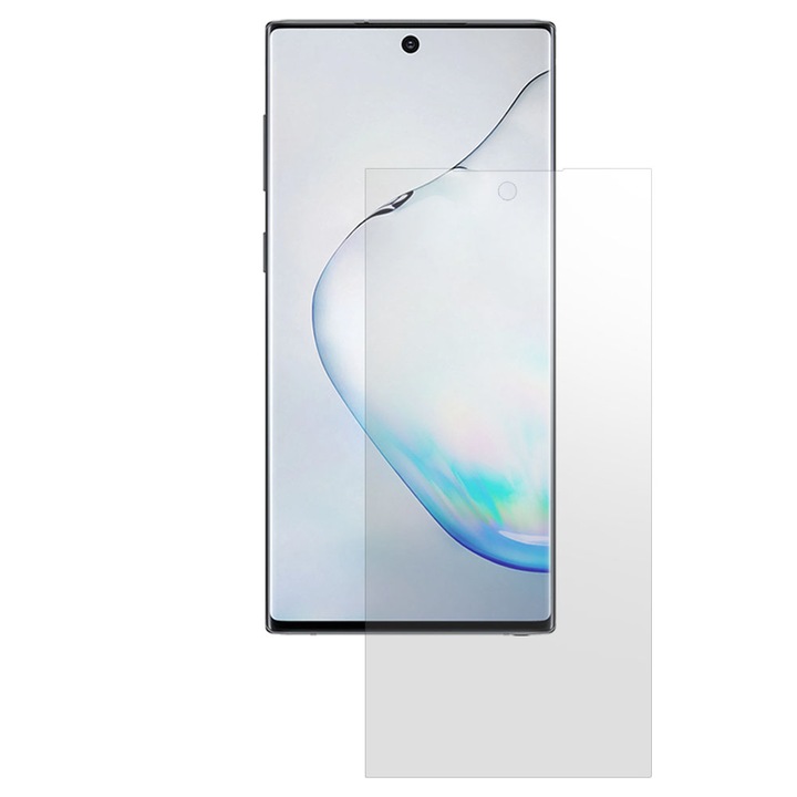 Folie mata SILKASE pentru Samsung Note 10, protectie ecran, silicon regenerabil