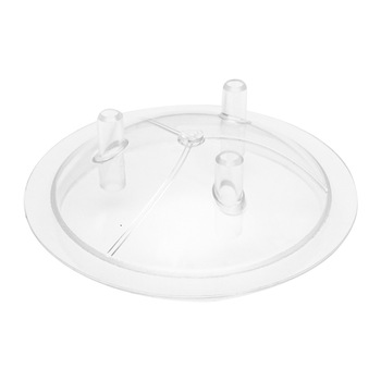 Capac transparent bidon 40L cu 3 iesiri pentru aparat de muls vaci Breckner Germany Capac transparent bidon 40L cu 3 iesiri pentru aparat de muls vaci Breckner Germany