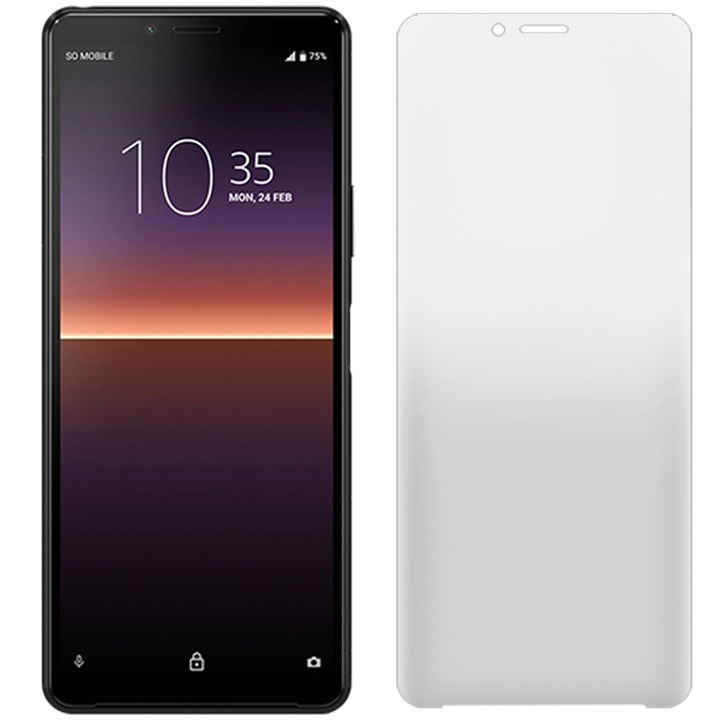 SILKASE матово фолио за Sony Xperia 1 III, защита на екрана, възобновяем силикон