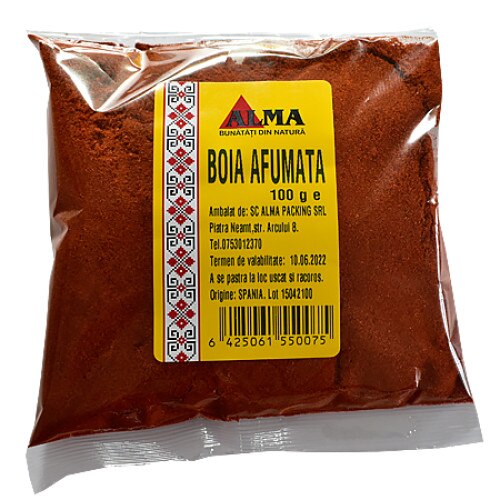 Boia afumata, Alma, 100 g