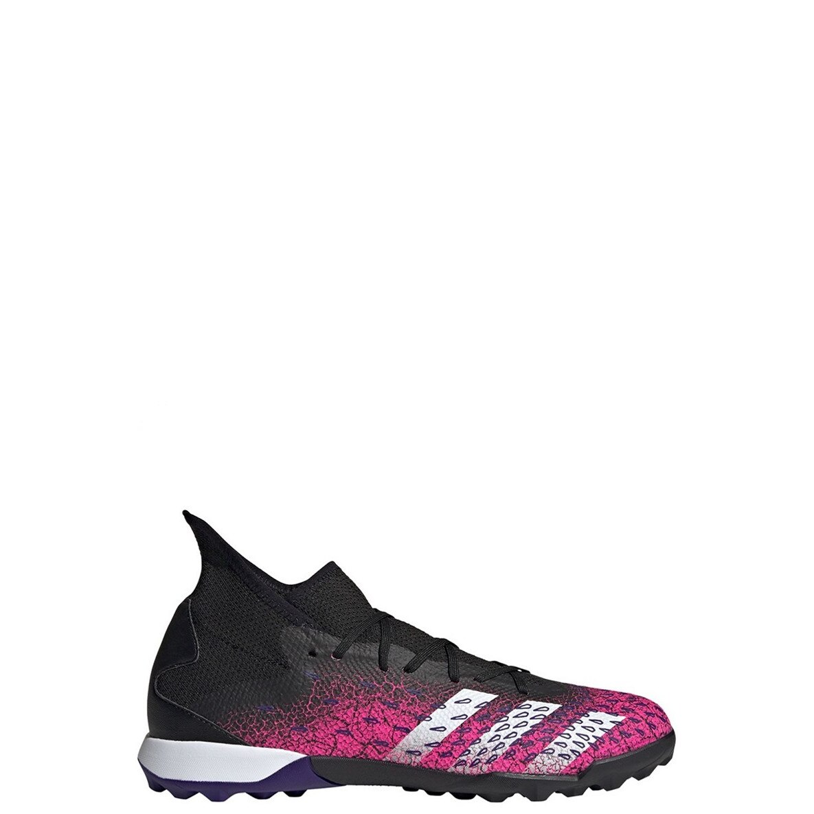 Pantofi sport fotbal teren sintetic Adidas Predator Superspectral Freak.3 TFFW7517 Demonscale, Negru/Fuchsia