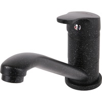 Baterie bucatarie SanDonna F 1066, cu aerator, cartus ceramic, Alama, Negru