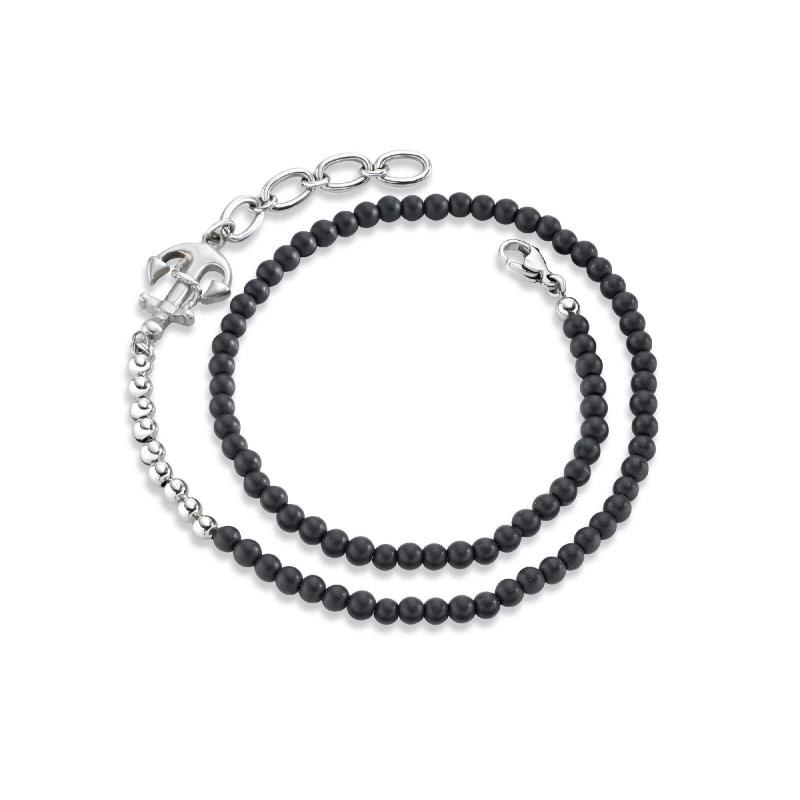 Bratara Sector SADQ10, Marine, lungime 42cm, inox, cristale