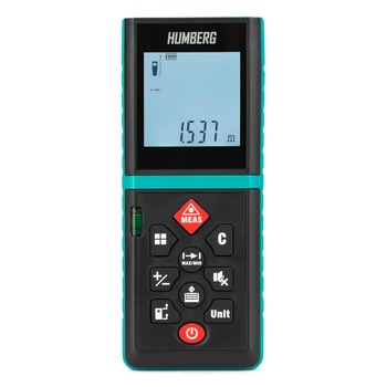 Telemetru laser cu display digital, Humberg, 100 metri Telemetru laser cu display digital, Humberg, 100 metri