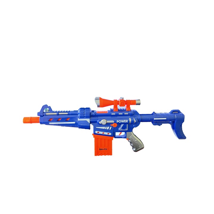 Електрическа картечница Super Gun, с включени куршуми