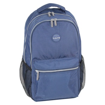 Rucsac oval Budmil, Modesto, albastru inchis, 30 x 44 x 16 cm Rucsac oval Budmil, Modesto, albastru inchis, 30 x 44 x 16 cm