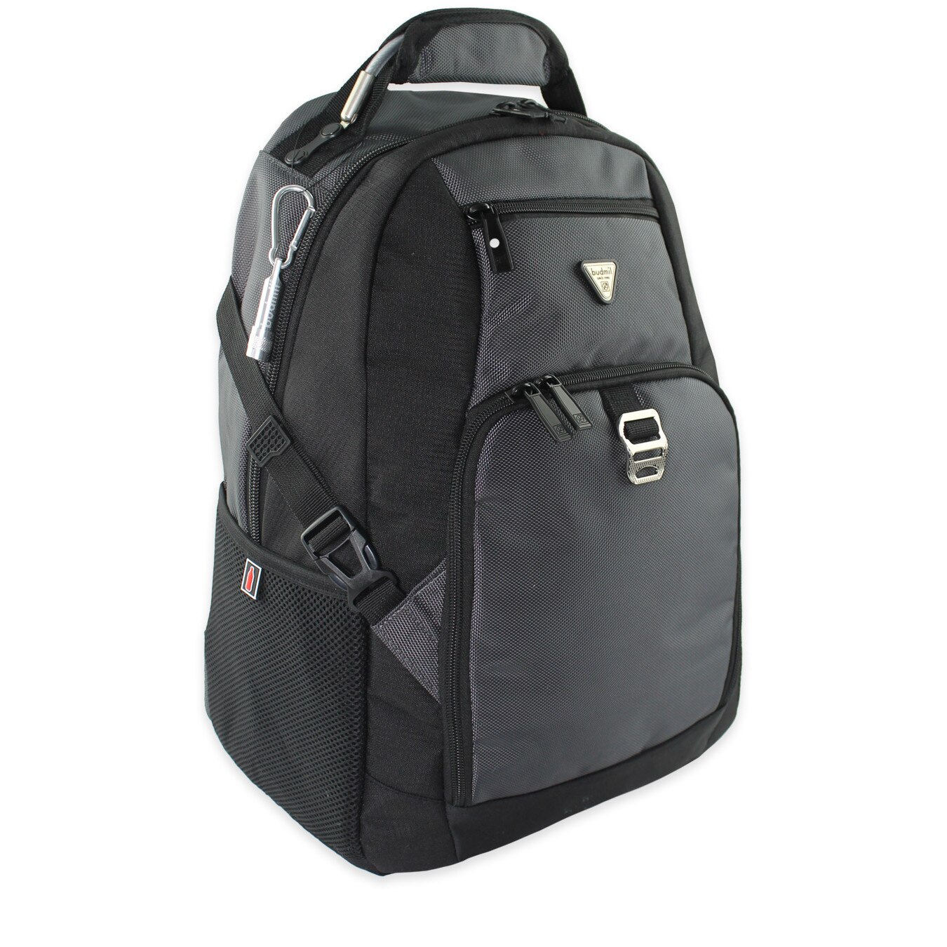 Rucsac oval Budmil, Negru, 36x48x23 cm, 40 l