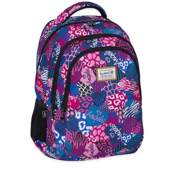 Rucsac Budmil Oval, Trib, Albastru-Roz, 30 x 47 x 15 cm Rucsac Budmil Oval, Trib, Albastru-Roz, 30 x 47 x 15 cm