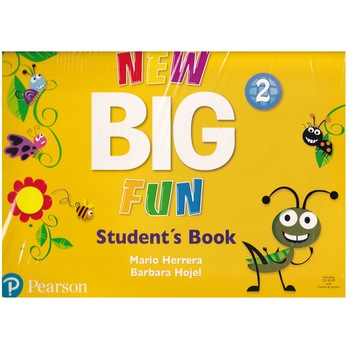 New Big Fun Level 2 Student's Book with CD ROM, 123 pagini, Mario Herrera, Barbara Hojel New Big Fun Level 2 Student's Book with CD ROM, 123 pagini, Mario Herrera, Barbara Hojel