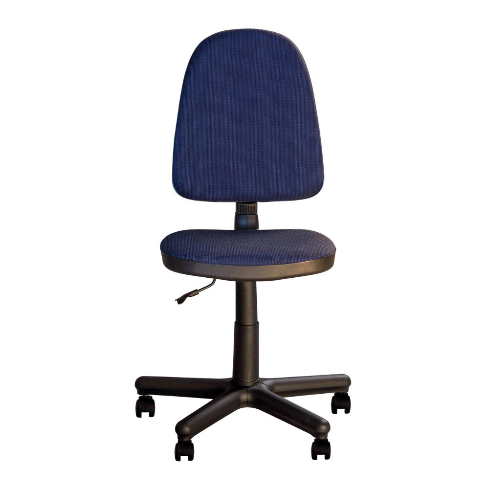 Scaun de birou Moderna Prestige GTS, fara brate, negru-safir, textil C-27