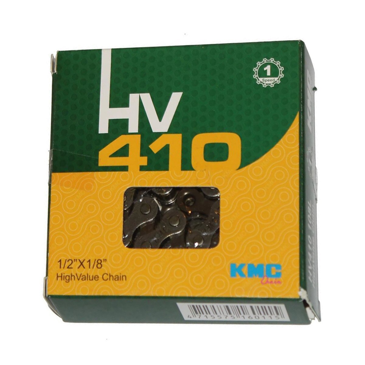 Lant Kmc Hv410 Narrow - 1/2 x 1/8 inch, 1 Viteze, Argintiu-Maro