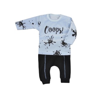 Compleu 2 piese bluza si pantaloni pentru baieti Koala Oops 07-798A_80 cm, Albastru 55646 Compleu 2 piese bluza si pantaloni pentru baieti Koala Oops 07-798A_80 cm, Albastru 55646