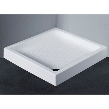 Cadita de dus patrata Italbox, 70x70 cm, Acril Cadita de dus patrata Italbox, 70x70 cm, Acril