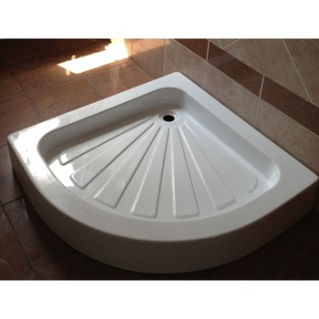 Cadita de dus semirotunda Italbox, 80x80 cm, Acril Cadita de dus semirotunda Italbox, 80x80 cm, Acril