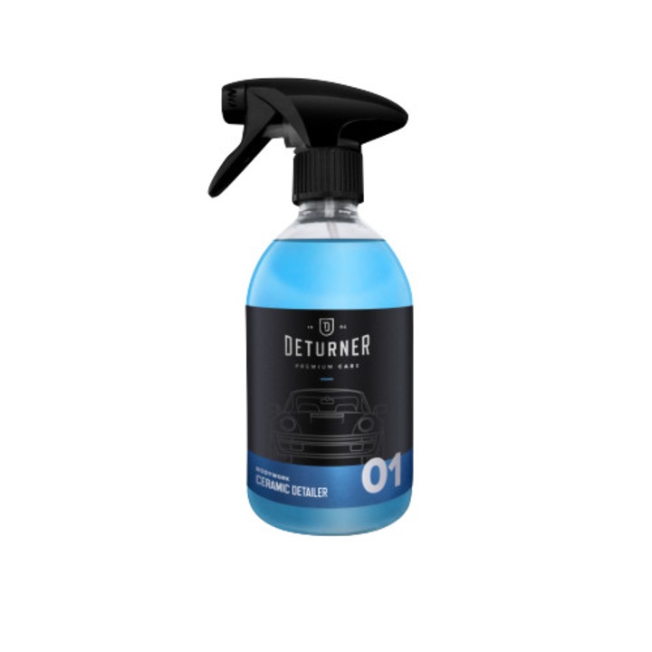 Deturner Ceramic Detailer - Spray Ceramic cu Luciu Intens si Hidrofobie Puternica - 500ml