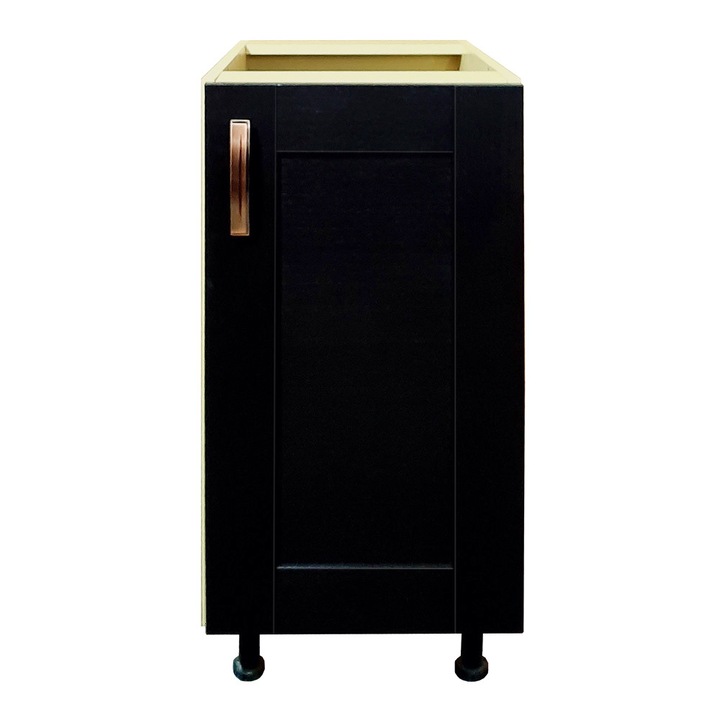 Corp inferior 1 usa Ancona new, pal galben, usi lemn wenge, 40 x 53 x 82 cm