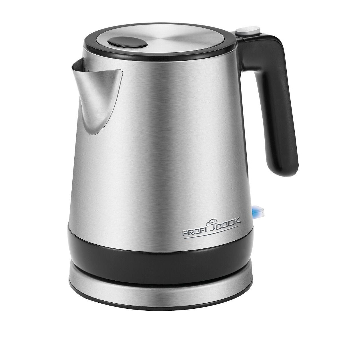 Fierbator electric ProfiCook, PC-WKS 1123, 0.8 l, indicator nivel apa, 2000 W, inchidere automata, protectie supraincalzire, inox