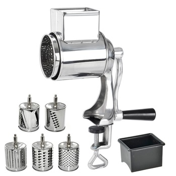 Razatoare multifunctioanala pentru legume Orion, Metal, Argintiu Razatoare multifunctioanala pentru legume Orion, Metal, Argintiu