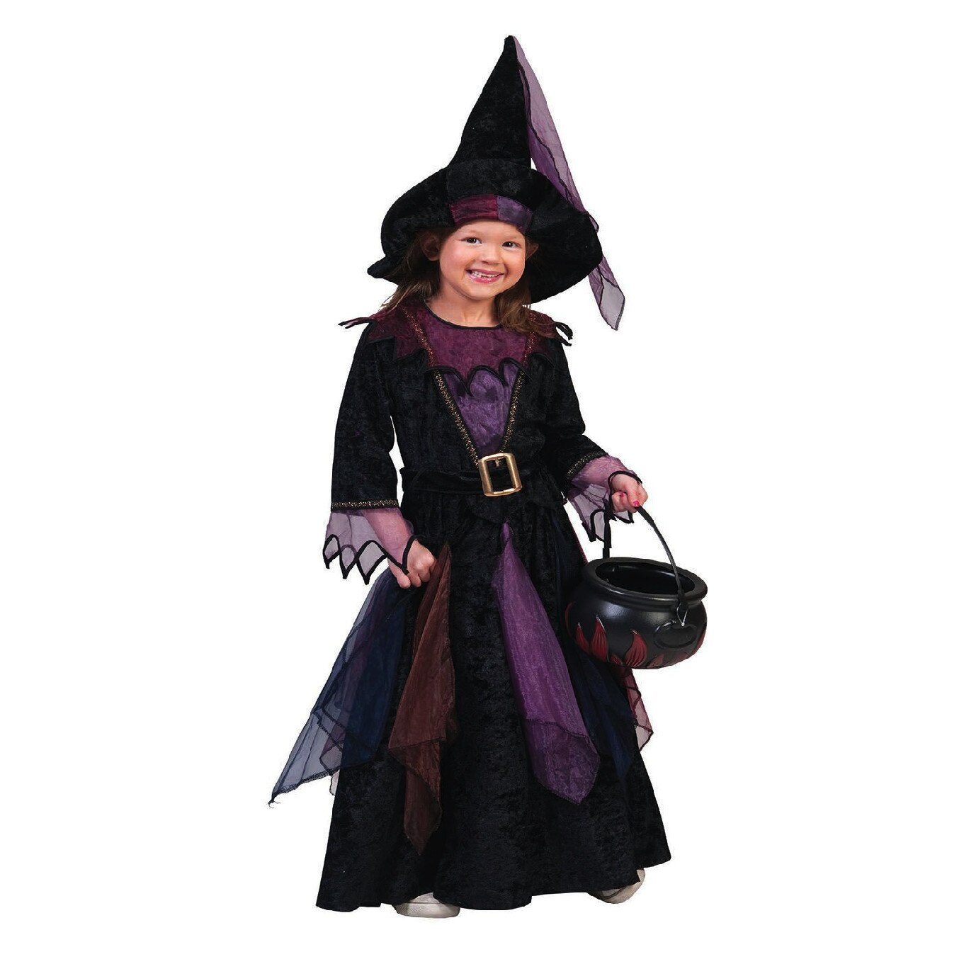 Costum Vrajitoare Midnight, M, 6-7 ani