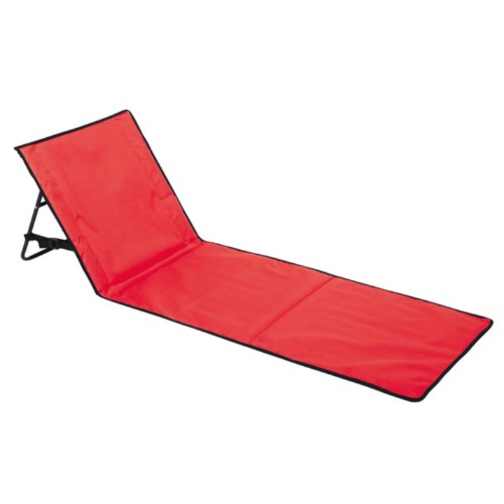 Saltea pliabila plaja Weser Sunny Beach, rosie, 150 x 48 x 50 cm