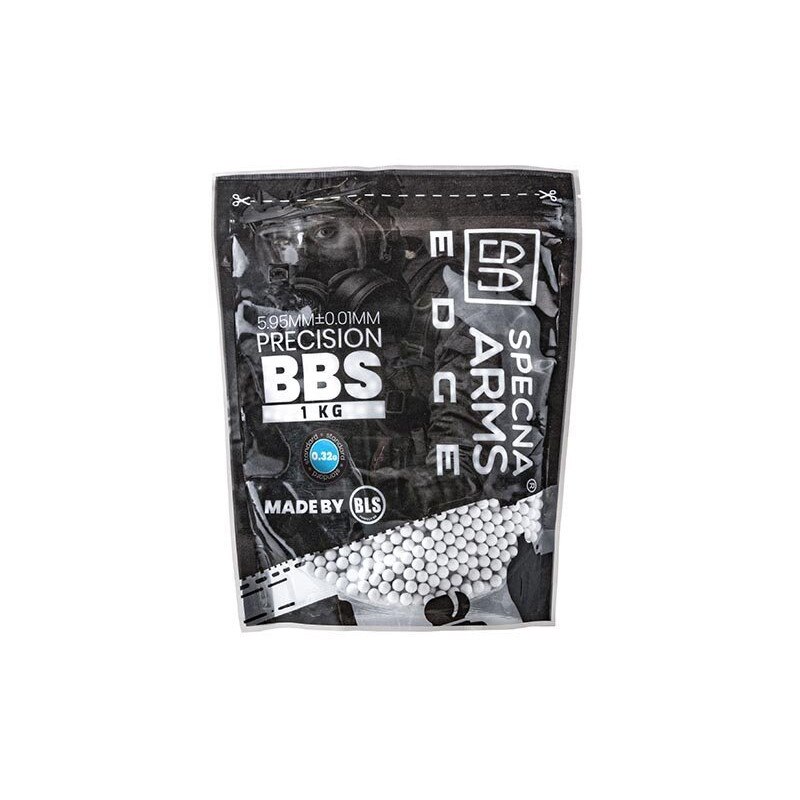 Bile Airsoft Specna Arms EDGE Precision 0.32g 1kg, albe