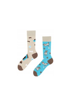 Sosete lungi pentru barbati, ToDo, Imprimeu catel, Multicolor Sosete lungi pentru barbati, ToDo, Imprimeu catel, Multicolor