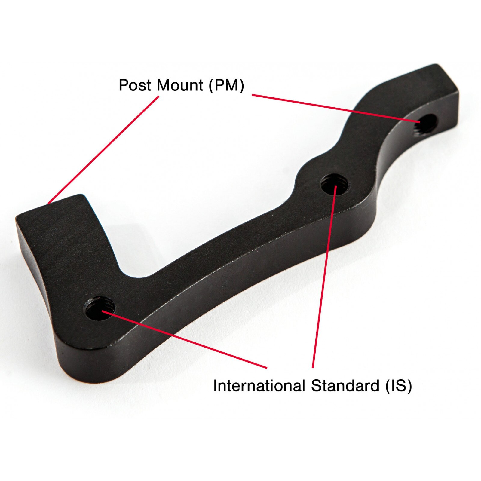 Adaptor Frana Fibrax Fcr1005 - 203 Mm Fata/180 Mm Spate, Negru