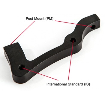 Adaptor Frana Fibrax Fcr1005 - 203 Mm Fata/180 Mm Spate, Negru Adaptor Frana Fibrax Fcr1005 - 203 Mm Fata/180 Mm Spate, Negru