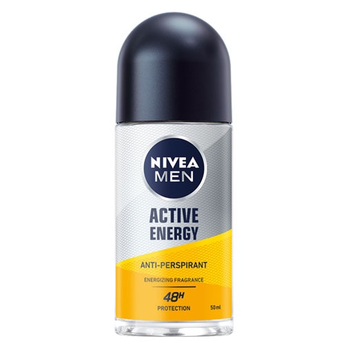 Deodorant antiperspirant roll-on Nivea Men Active Energy, 50 ml