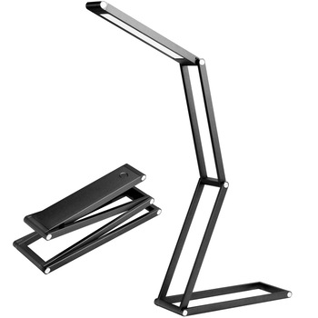 Lampa de birou cu design exclusivist, pliabila / reglabila / portabila, alimentare USB si acumulator 1000mAh, pentru birou, noptiera sau perete, DarkGrey Lampa de birou cu design exclusivist, pliabila / reglabila / portabila, alimentare USB si acumulator 1000mAh, pentru birou, noptiera sau perete, DarkGrey