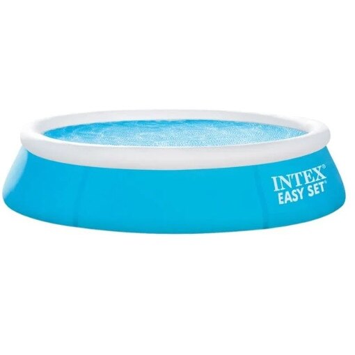 Piscina gonflabila rotunda, INTEX, Albastru/Alb 181 x 50 cm