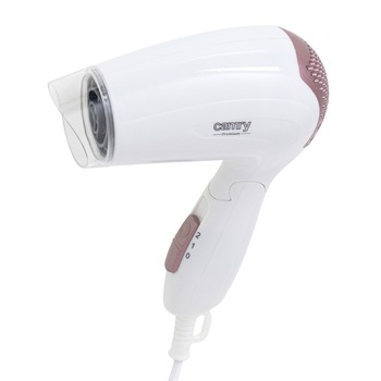 Uscator de par de calatorie, Pliabil, Compact, 2 niveluri de temperatura si de viteza, Concentrator, 1200W, Alb Uscator de par de calatorie, Pliabil, Compact, 2 niveluri de temperatura si de viteza, Concentrator, 1200W, Alb