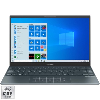 Laptop ultraportabil ASUS ZenBook 13 OLED UX325JA cu procesor Intel® Core™ i5-1035G4 pana la 3.70 GHz, 13.3 Laptop ultraportabil ASUS ZenBook 13 OLED UX325JA cu procesor Intel® Core™ i5-1035G4 pana la 3.70 GHz, 13.3
