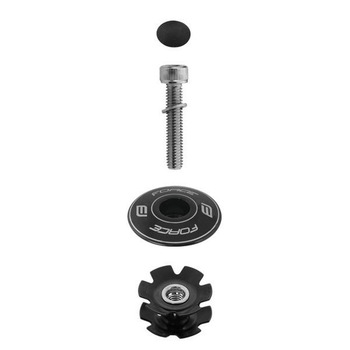 Capac Si Floare Furca Force 1.1/8 - Negru Capac Si Floare Furca Force 1.1/8 - Negru