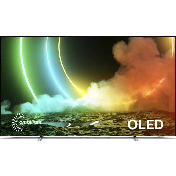 Philips 65OLED706/12 Smart OLED Televízió, 164 cm, 4K Ultra HD, Android