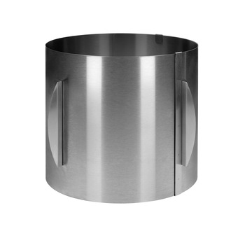 Forma de copt, inel reglabil rotund extra inalt 20 cm, Ø18-32 cm, Cake Masters Forma de copt, inel reglabil rotund extra inalt 20 cm, Ø18-32 cm, Cake Masters