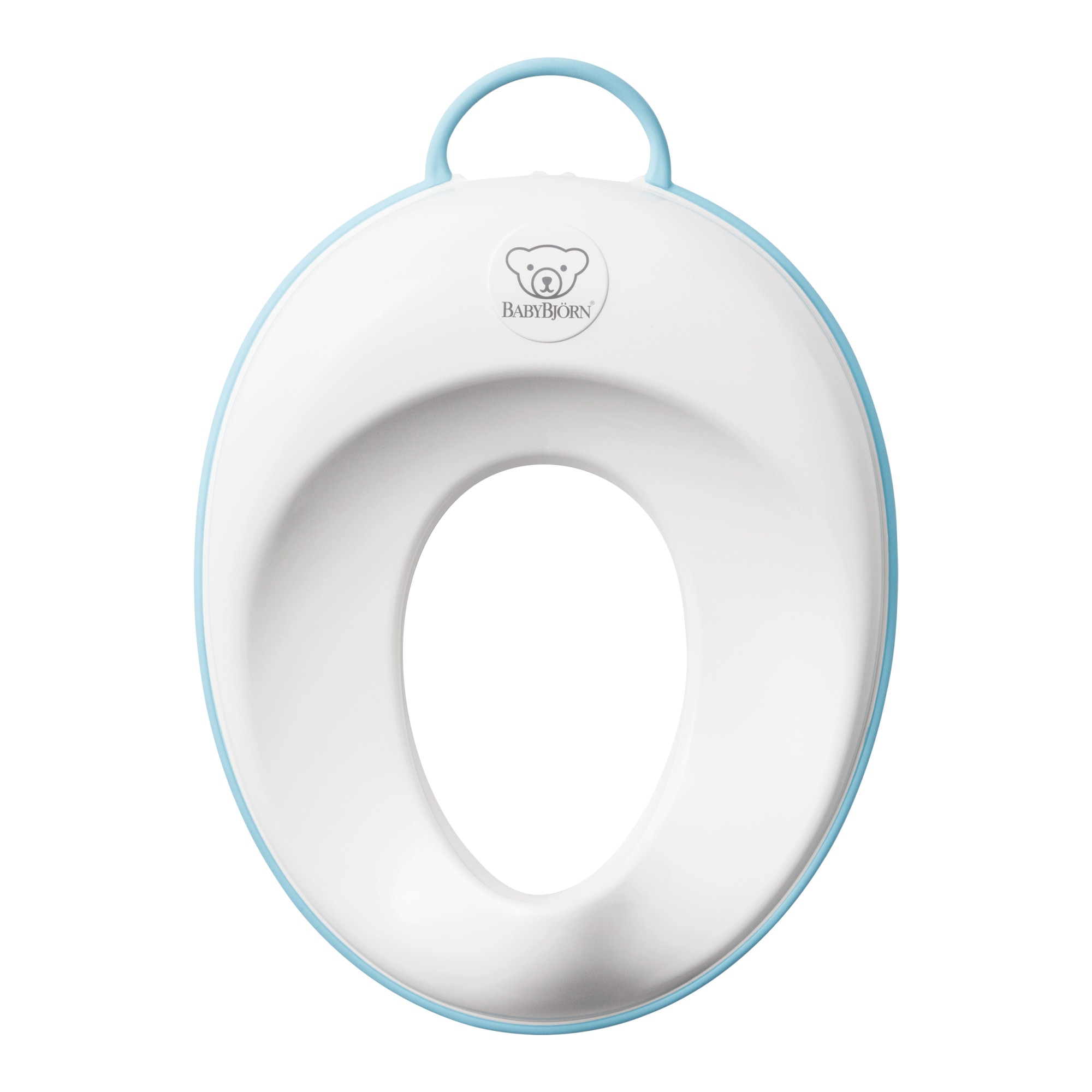 Reductor pentru toaleta Toilet Training Seat, White/Turquoise, BabyBjorn