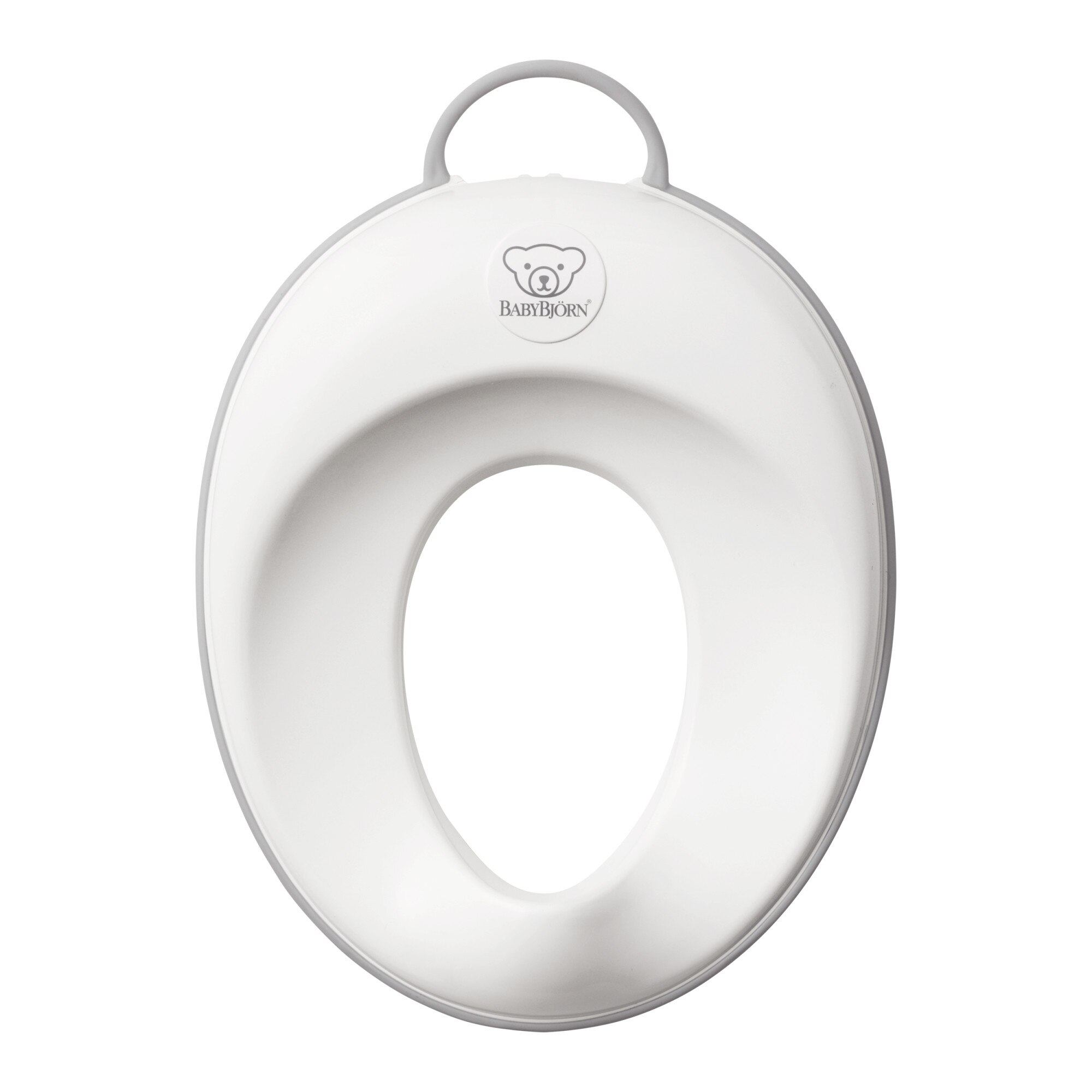 Reductor pentru toaleta Toilet Training Seat, White/Grey, BabyBjorn