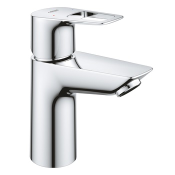 Baterie lavoar Grohe Bauloop 23878001, 3/8'', monocomanda, marimea S, push-to-open, Crom Baterie lavoar Grohe Bauloop 23878001, 3/8'', monocomanda, marimea S, push-to-open, Crom
