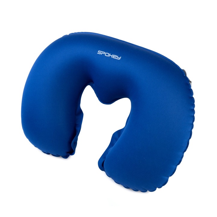 Perna de calatorie Spokey Ender, albastra, 45,2x28,5cm, material poliester, TPU