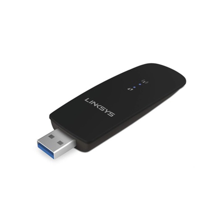 Adaptor, Linksys, USB AC1200 WiFi 5 dual-band