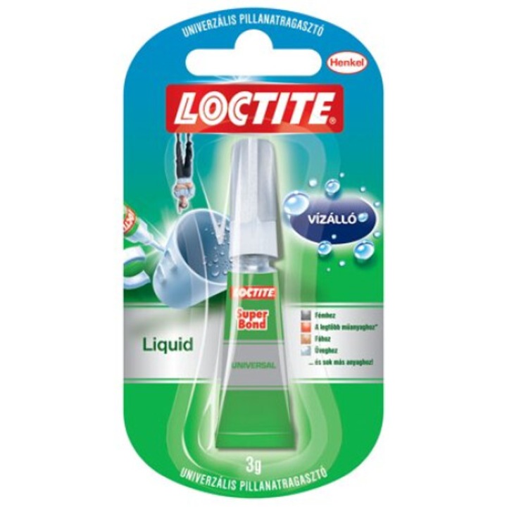 Моментно лепило Henkel Loctite Super Bond, 3гр
