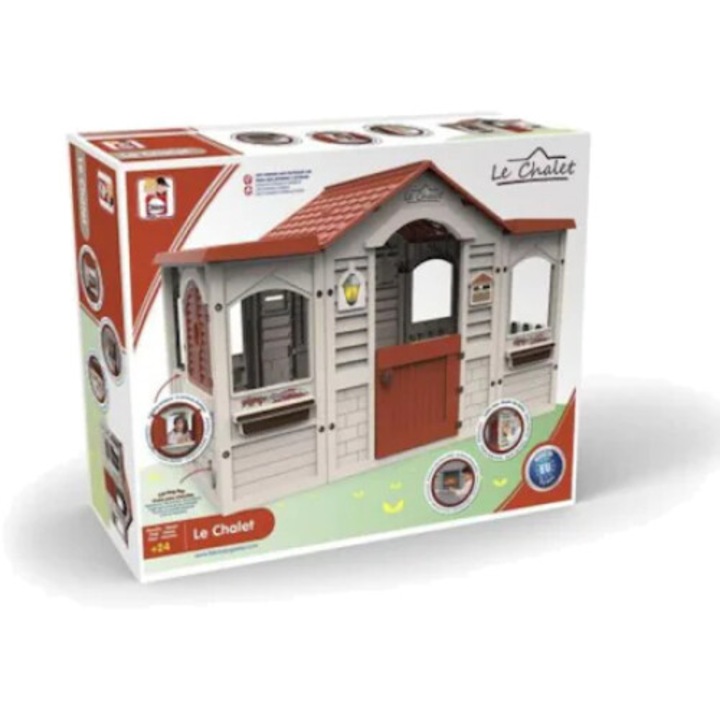 Casa de joaca, Chicos, plastic, Le Chalet, multicolor