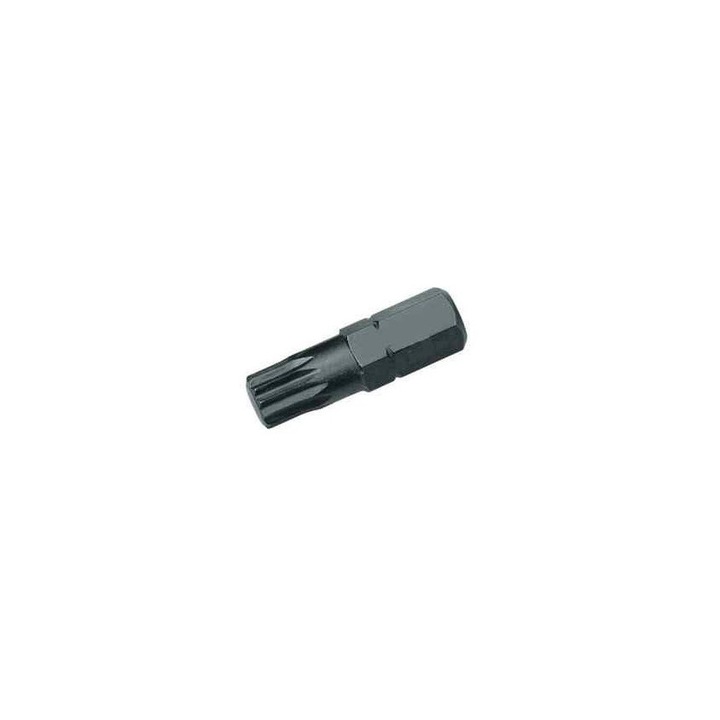 Driver de bit, Jonnesway, 12 puncte XZN, M12 x 30 mm / 10 mm, Gri