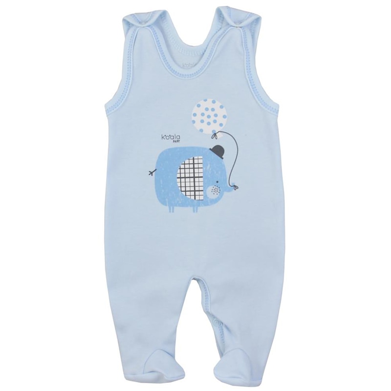 Salopeta fara maneci pentru baieti Koala Tasmania 08-618A, Albastru 56 cm