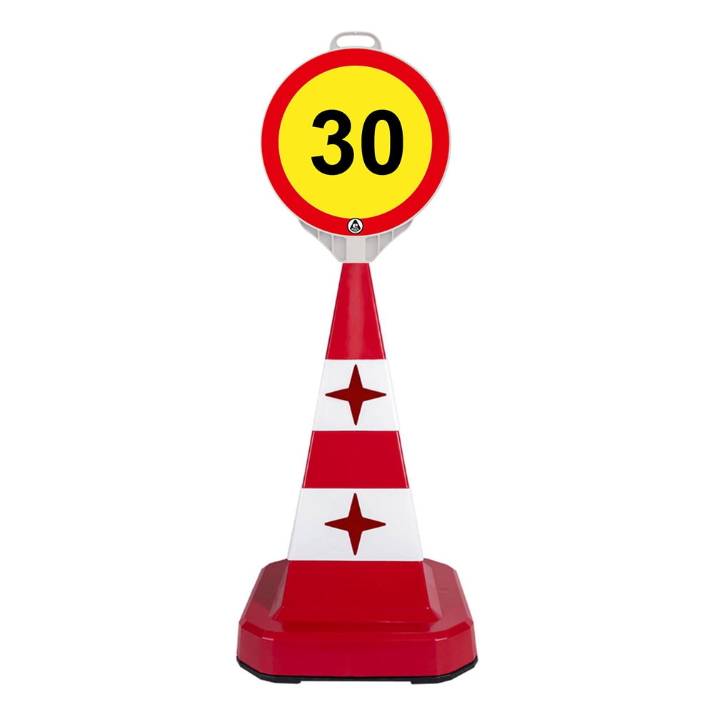 Kit indicator rutier mobil, Sigtra, con rutier, indicator limitare de viteza 30 km